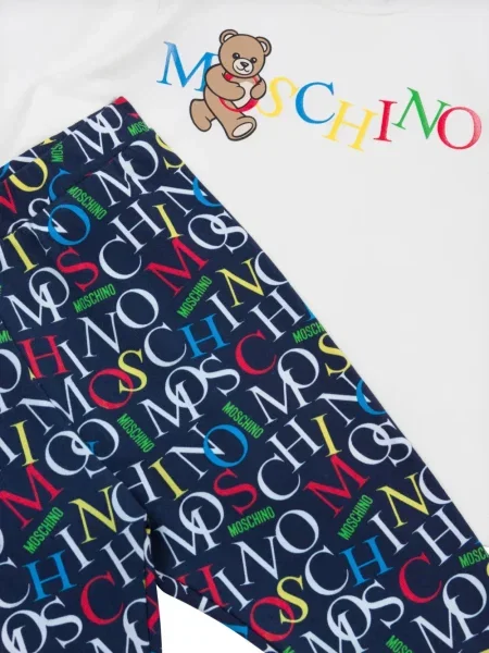 Top dziecięcy Moschino niebieski
