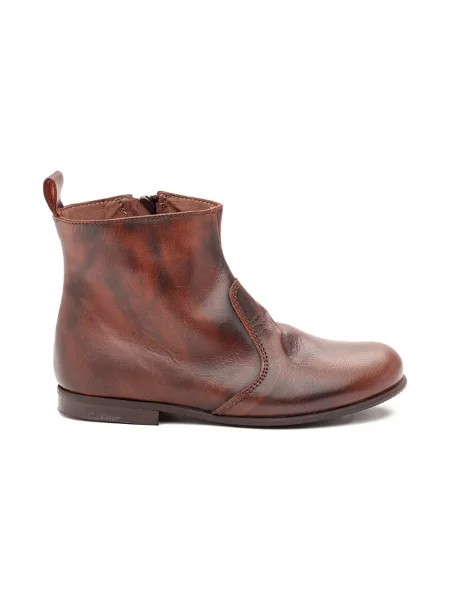 Buty do kostki dziecięce Pèpè brązowe