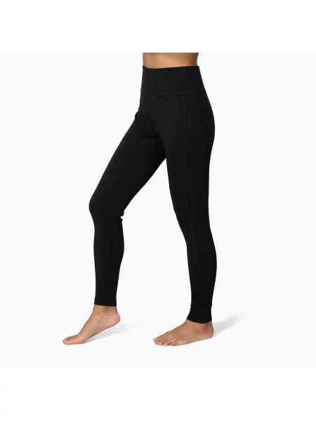 Pantaloni termoactivi pentru femei KARI TRAA Ines black negru