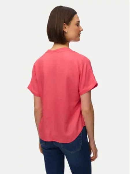 VERO MODA Bluza VMBEAUTY svijetlocrvena ružičasta