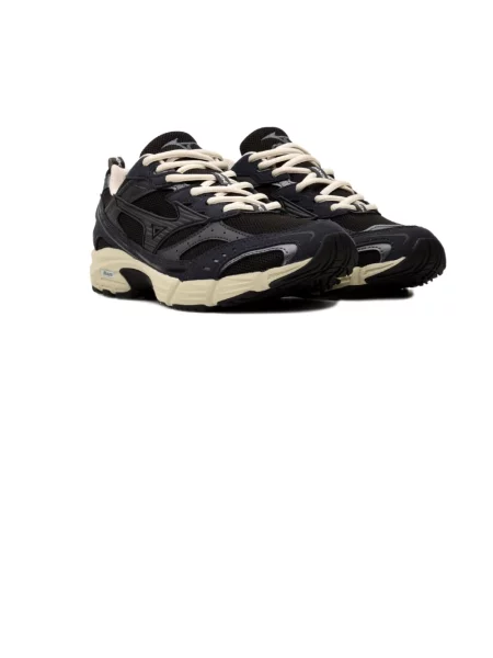 Sneakersy Mizuno zamszowe casual czarne