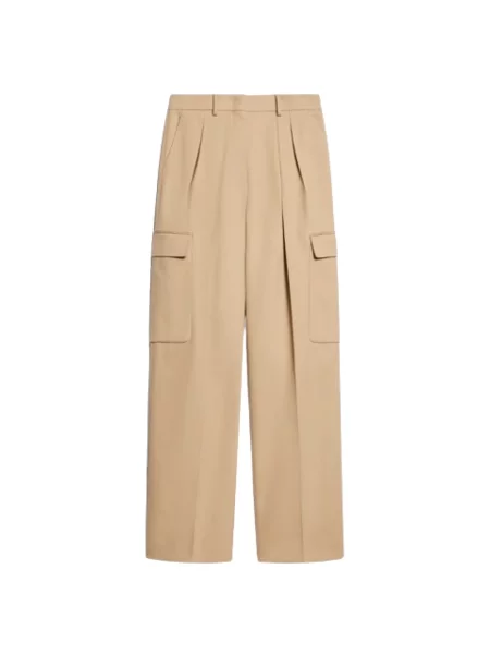 Spodnie cargo Sportmax brązowe