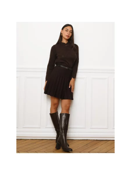 Fustă La Modeuse maro