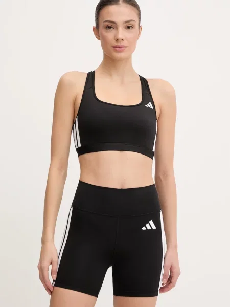 Sportovní podprsenka adidas Performance Optime černá
