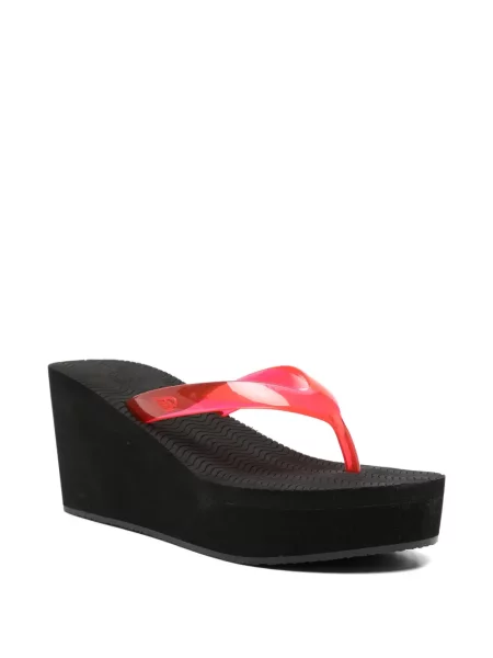 Șlapi Ancient Greek Sandals cu pană negru
