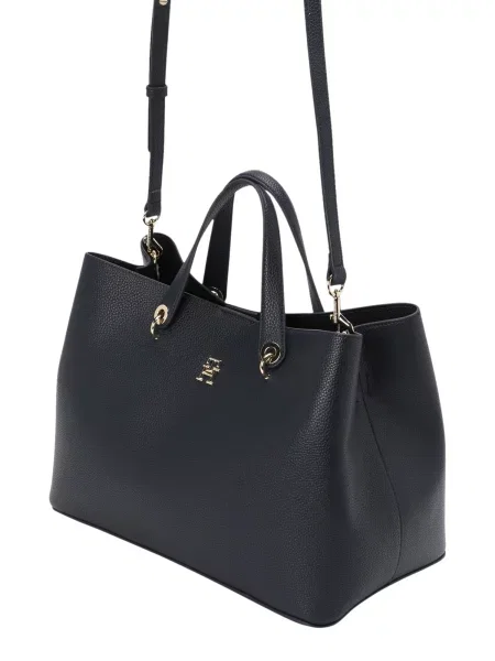TOMMY HILFIGER Nakupovalna torba marine modra