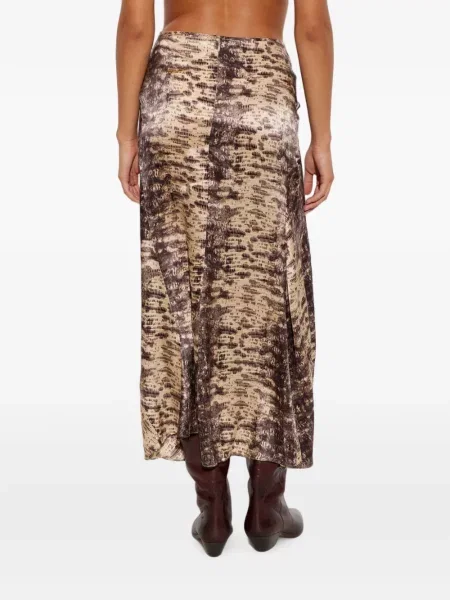 Fustă midi Isabel Marant cu volane
