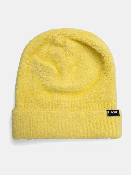 Шапка Rip Curl с фина плетка жълто