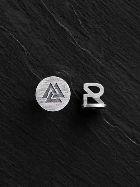 REYTEL Cercei VALKNUT argintiu