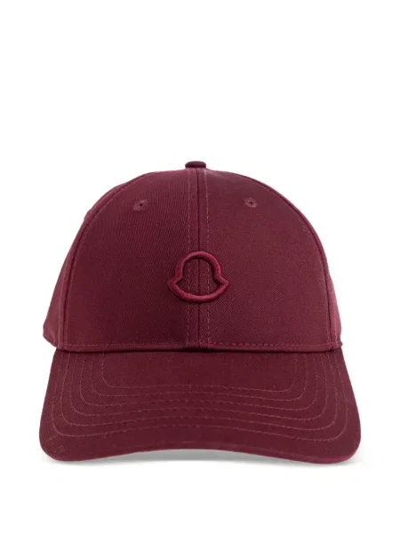Κασκέτο Moncler με αυτόγραφο κόκκινο