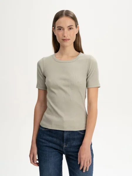 MELA Tricou Jasleen deschis verde