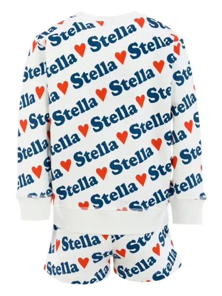 Komplet dresowy dziecięcy Stella Mccartney biały