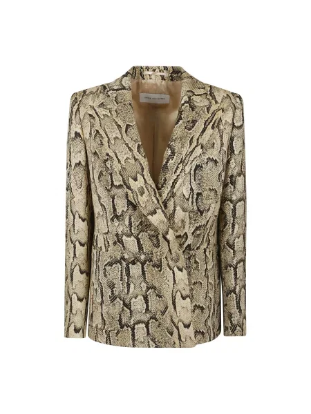 Marynarka Dries Van Noten beżowa