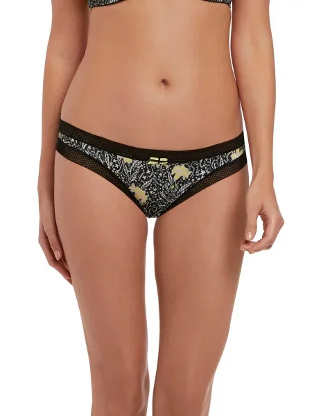 Труси Freya Floral Bonanza поліамід/еластан чорний