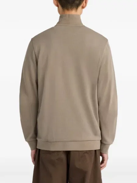 Hanorac cu fermoar Lyle & Scott verde