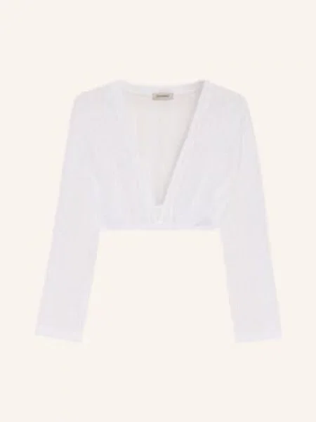 Cocovero Bluzka Dirndl Lene Z Koronki weiss biała