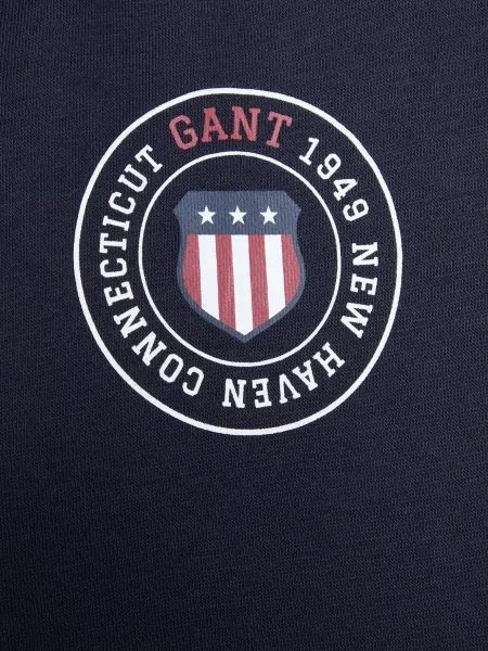 Толстовка Gant синя