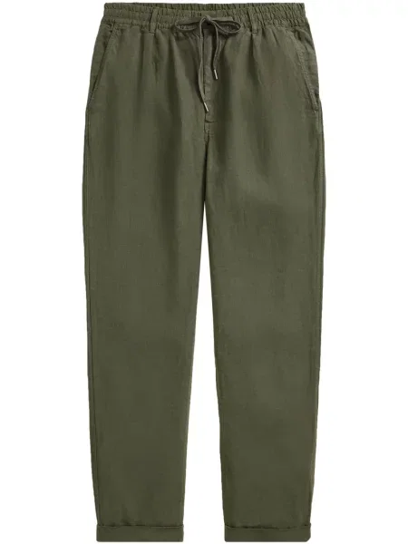 Șapcă Polo Ralph Lauren cu dungi din fleece verde
