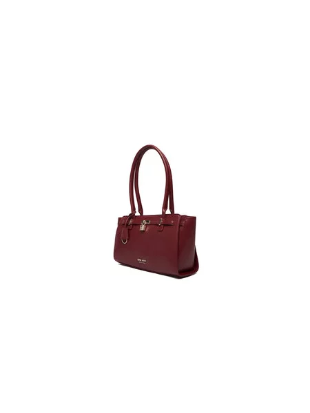Ročna torba Nine West EO-GOLDEN Bordo rdeča