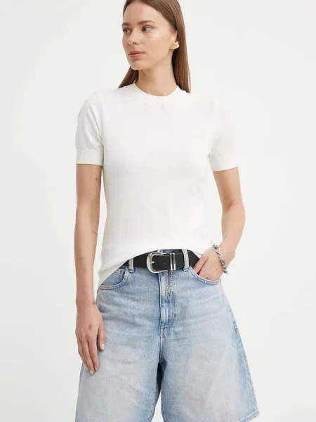 G-Star Raw t-shirt beżowy