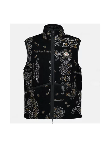Kamizelka Moncler typu teddy czarna