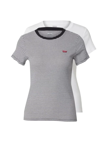 LEVI'S ® Tricou ESSENTIAL negru alb