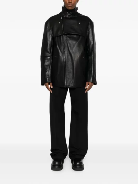 Geanta de piele Rick Owens negru