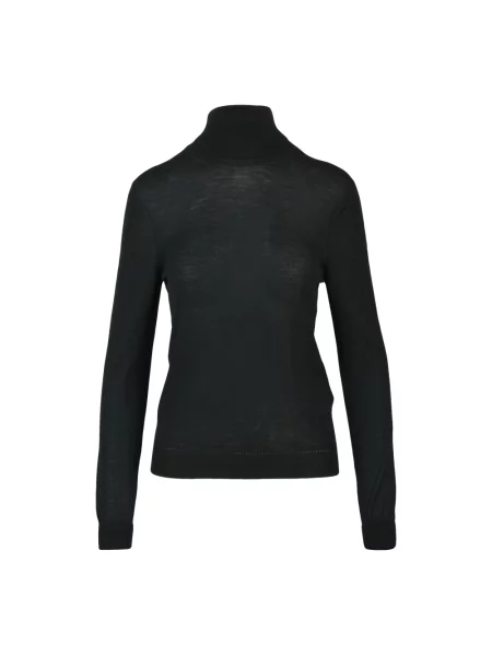 Sweter z golfem Saint Laurent do golfa czarny