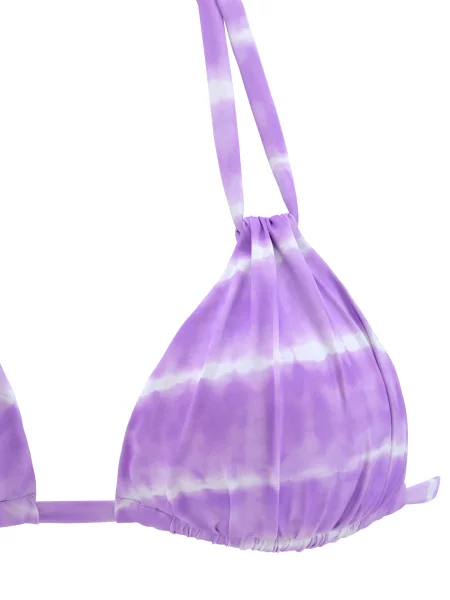S.Oliver Bikini zgornji del lila bela