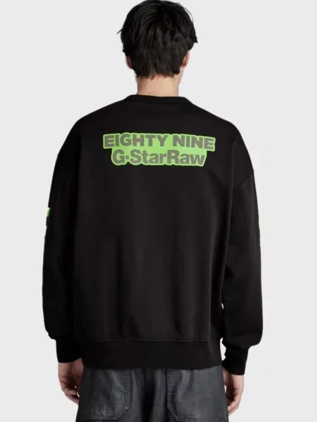 Світшот G-star Raw чорний
