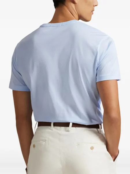 Ριγέ δερμάτινος κάλτσες Polo Ralph Lauren με κορδόνι μαύρο