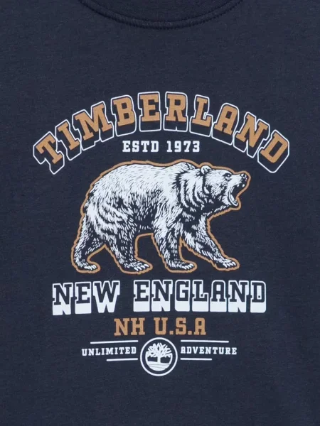 Koszulka dziecięca Timberland niebieska