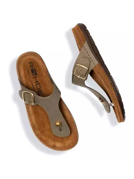 Pantofi Rohde verde