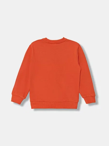 United Colors of Benetton mikina dětská oranžová
