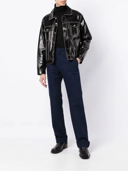 Kelnės Raf Simons mėlyna