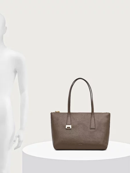 Кожаная сумка шоппер Furla