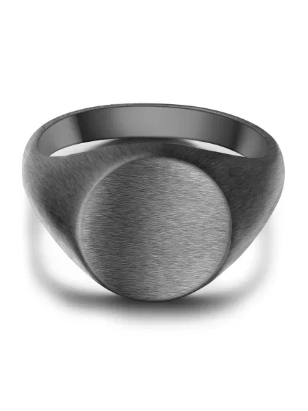 True Rebels Prsteň tmavosivá