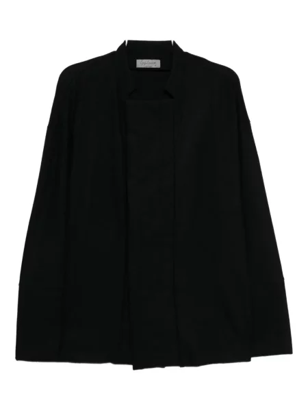 Geacă Yohji Yamamoto de lână negru