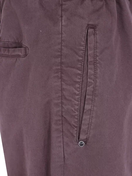 Cu centură pantaloni White Sand alb