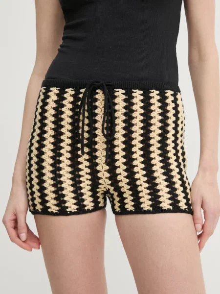 By Malene Birger pantaloni scurti din DOR femei modelator high waist negru