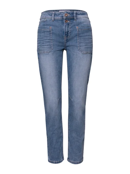 STREET ONE Jeans Charlie denim albastru