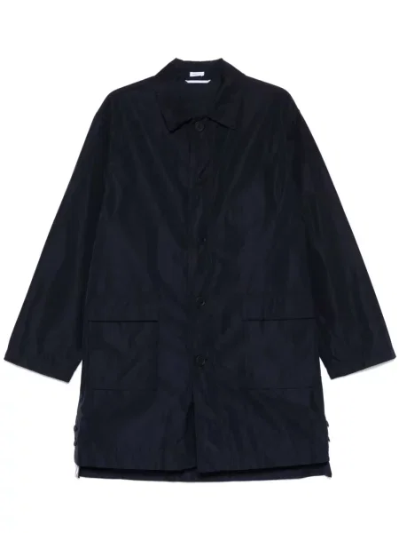 Geacă parka Thom Browne cu imagine albastru