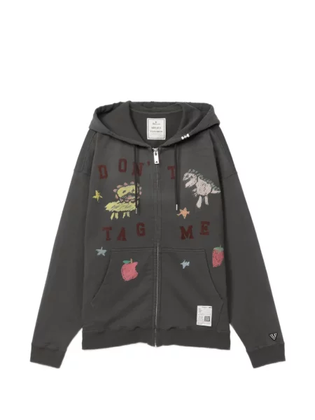 Bluza z kapturem dziecięca Maison Mihara Yasuhiro szara