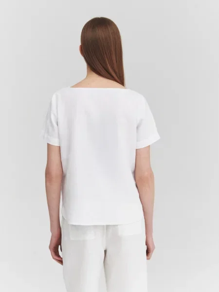 TATUUM Tricou Lawi murdar alb