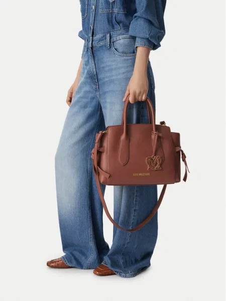 Torbica LOVE MOSCHINO smeđa