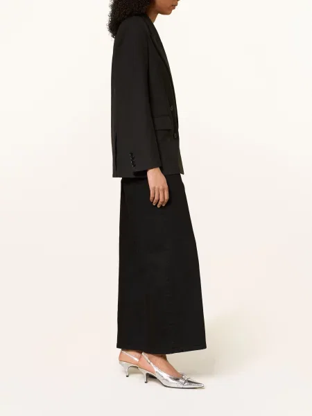 Maje Proste Dżinsy schwarz czarne