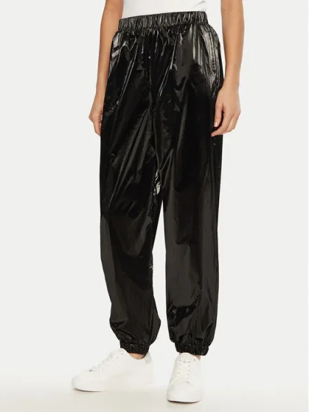 Guess Долнище анцуг черен