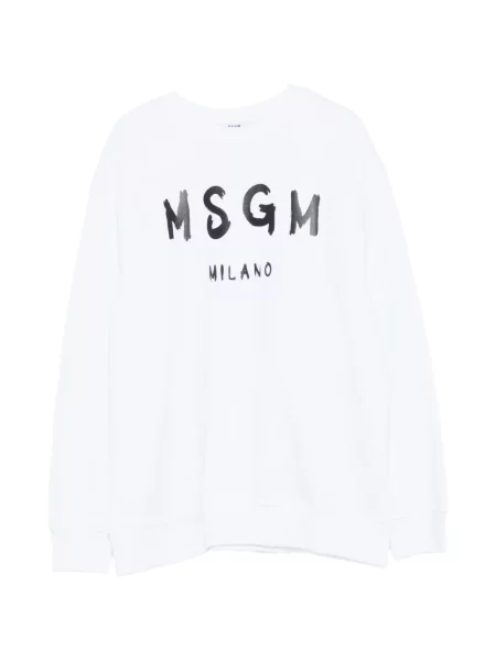 Bluza dziecięca Msgm biała
