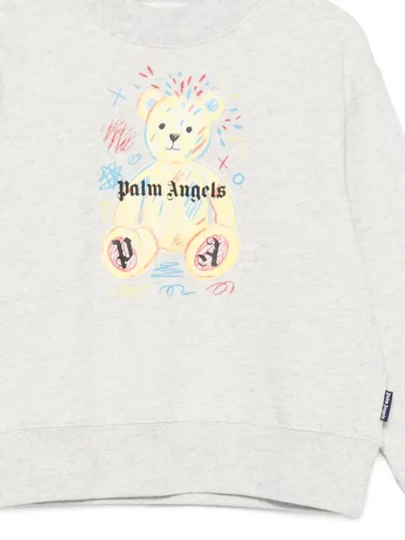 Bluza dziecięca Palm Angels szara
