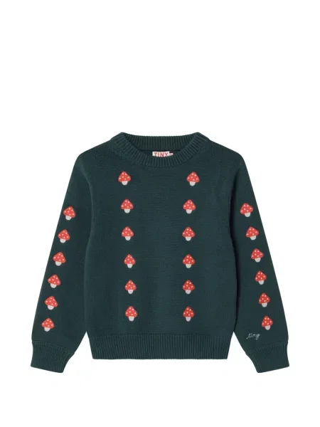 Sweter dziecięcy Tiny Cottons zielony